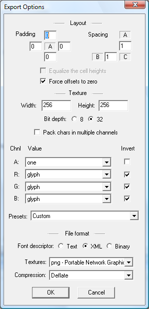 bitmap font creator