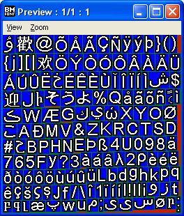 Glyph designer 2 1 – bitmap font generator excel word